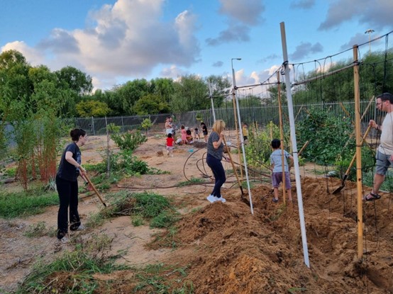גינה קהילתית החצר קרית גנים